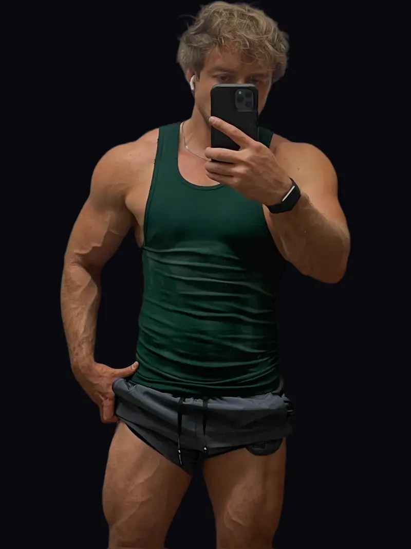 Community member after photo, frame and physique
